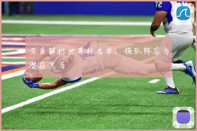深度解析世界杯名单:强队阵容与潜在黑马