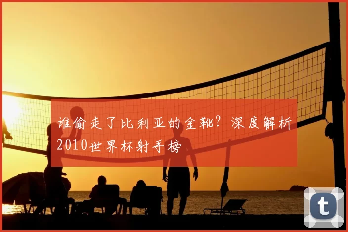 谁偷走了比利亚的金靴?深度解析2010世界杯射手榜